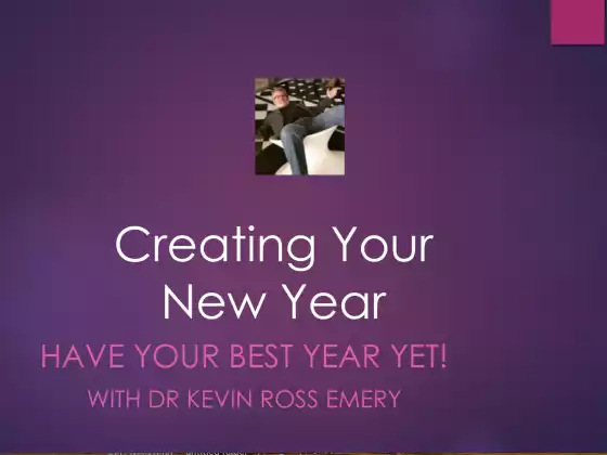 Creating Your New Year