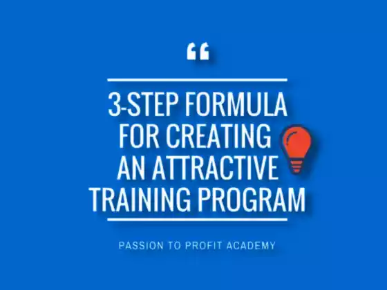 3-Step Formula For Creating An Attractive Training Program - Multilingual