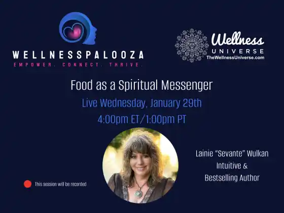 Wellnesspalooza 2025 Essen als spiritueller Botschafter mit Lainie Wulkan