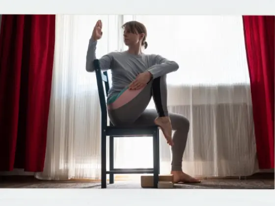 Cadeira de Yoga para Qualquer Pessoa
