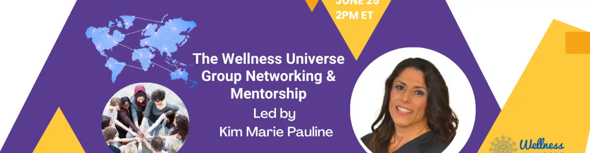 Нетворкінг та наставництво WU Group з Кім Марі Полін - Online Class by The Wellness Universe