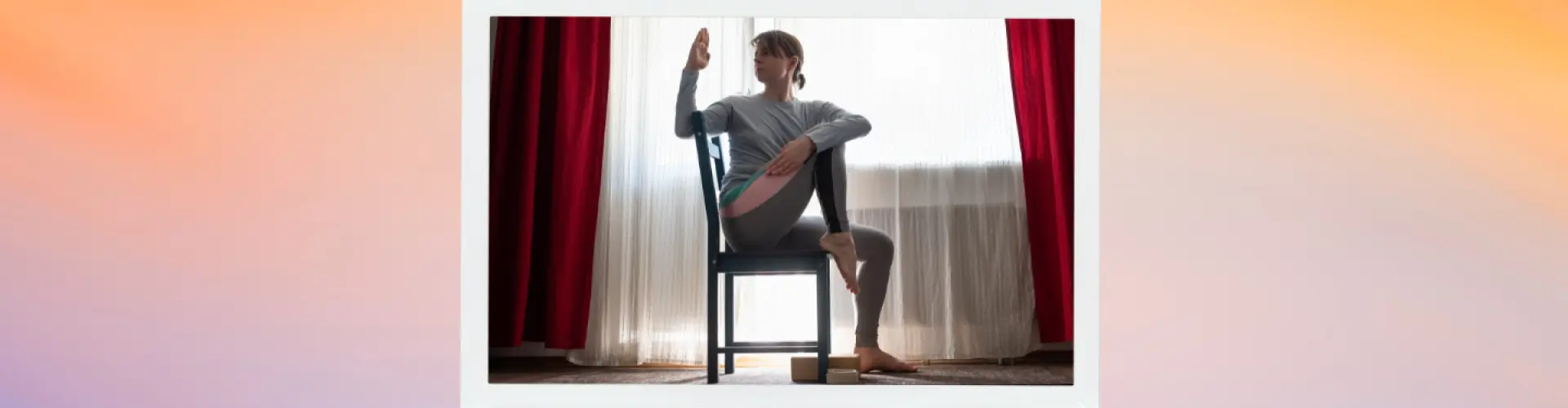 يوغا الكرسي للجميع - Online Class by Just Plain  Yoga
